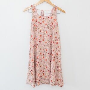 Bobeau Floral Sleeveless Swing Dress Size XS